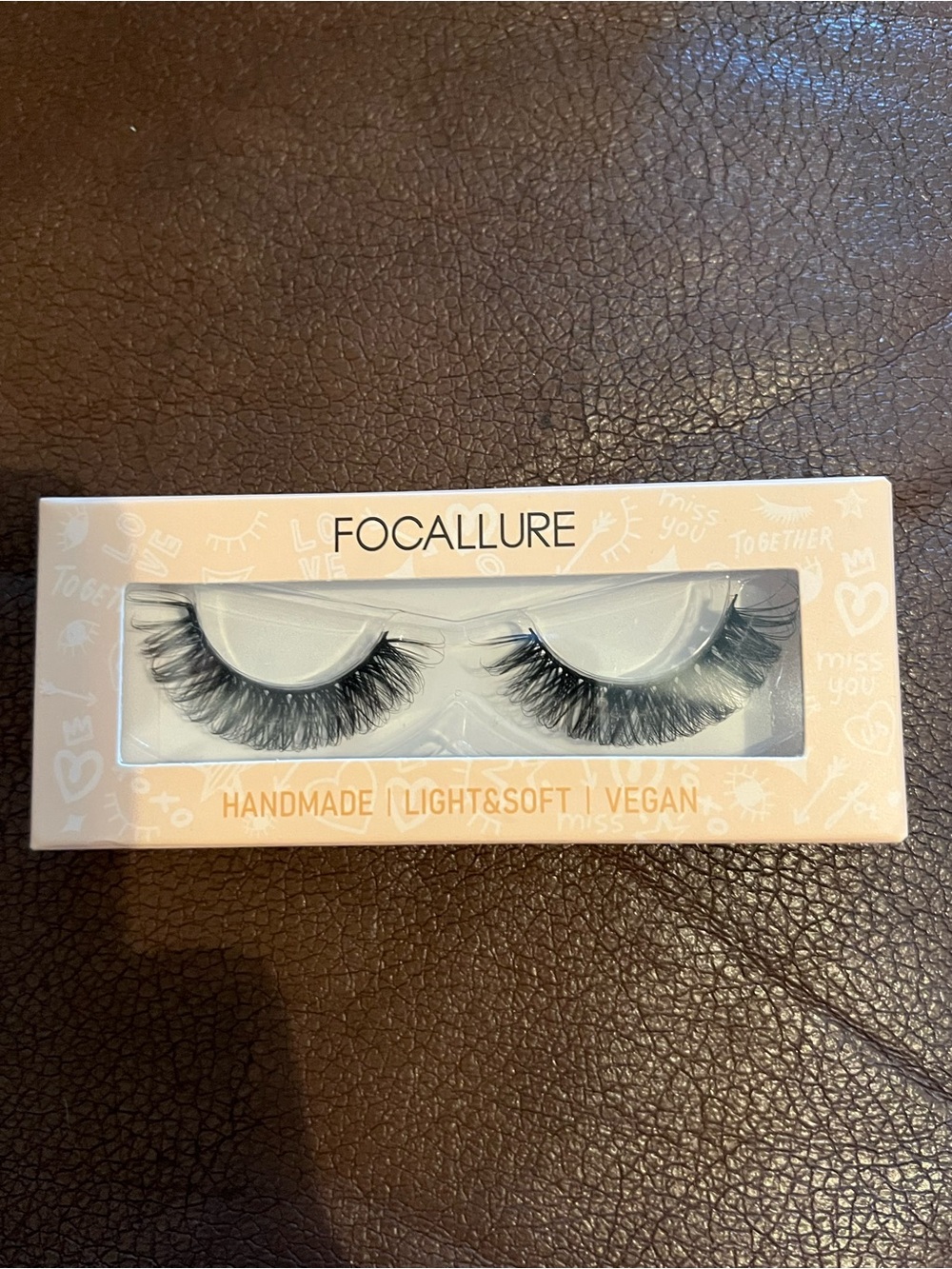 Focallure Black Vegan Dramatic Fluffy False Eyelashes